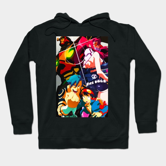 Tengen Toppa Gurren-Lagann Hoodie by TheDressCodes